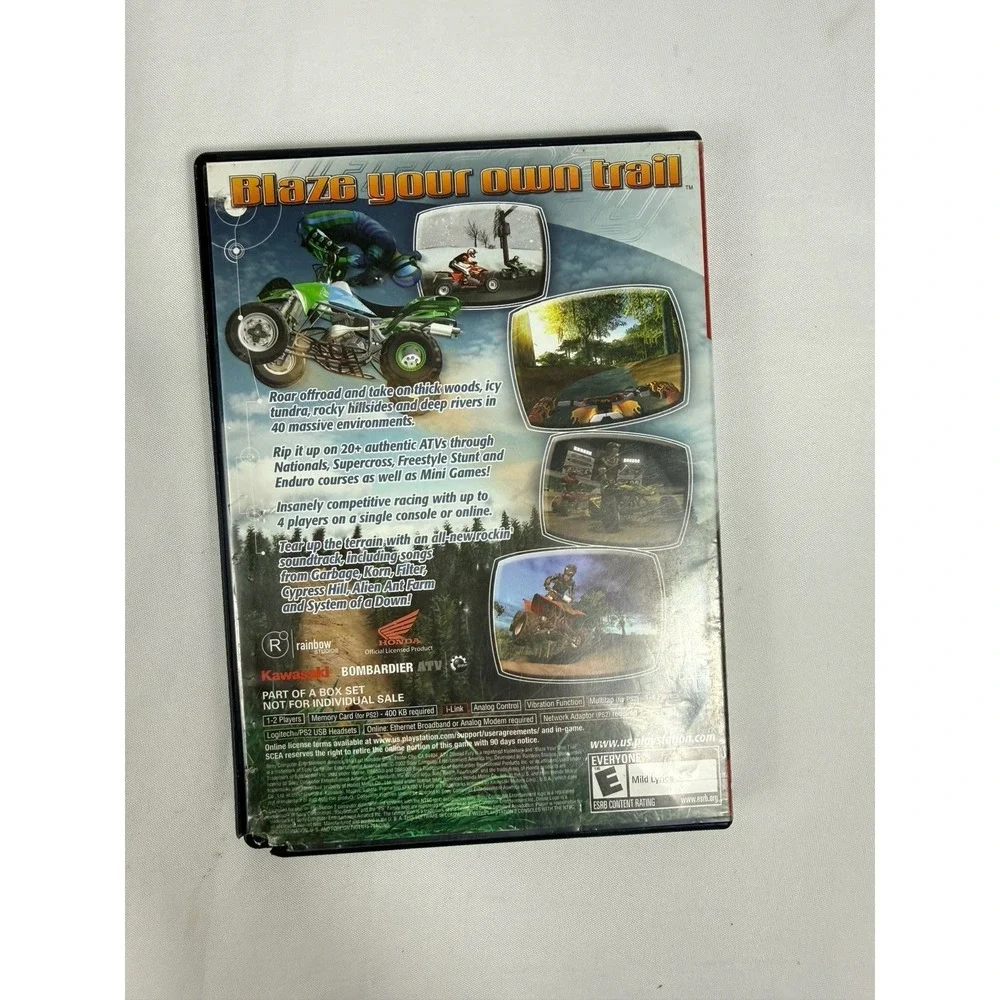 ATV Offroad Fury 2 Sony PlayStation 2 PS2 Greatest Hits Racing Game SCUS-97211